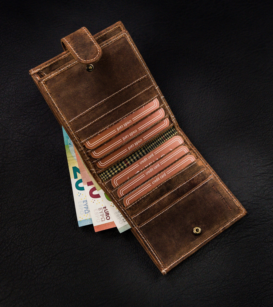 Кошелек мужской Buffalo Wild RM-01L-BAW-T-1372 Brown Кошелек мужской Buffalo Wild RM-01L-BAW-T-1372 Brown